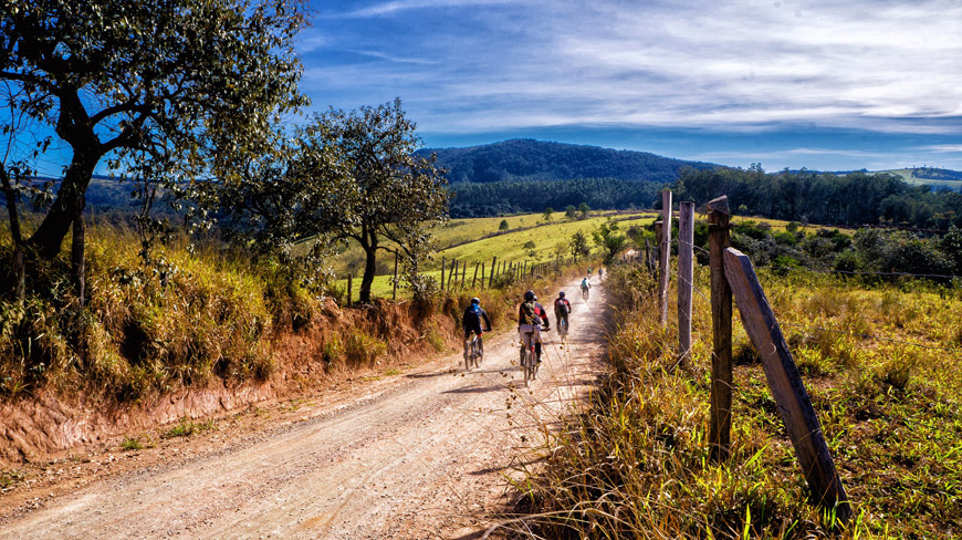 Pedalata all'\aria aperta